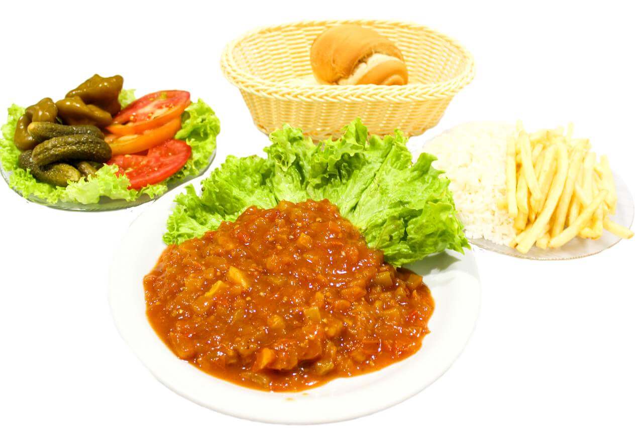 Bauru Parmegiana para 4 pessoas