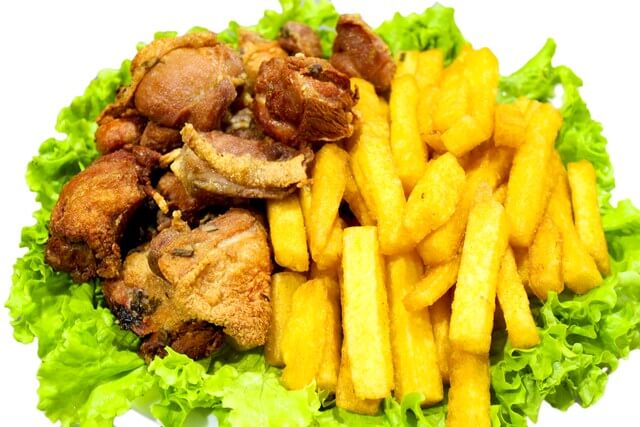 Frango à Passarinho - Porção